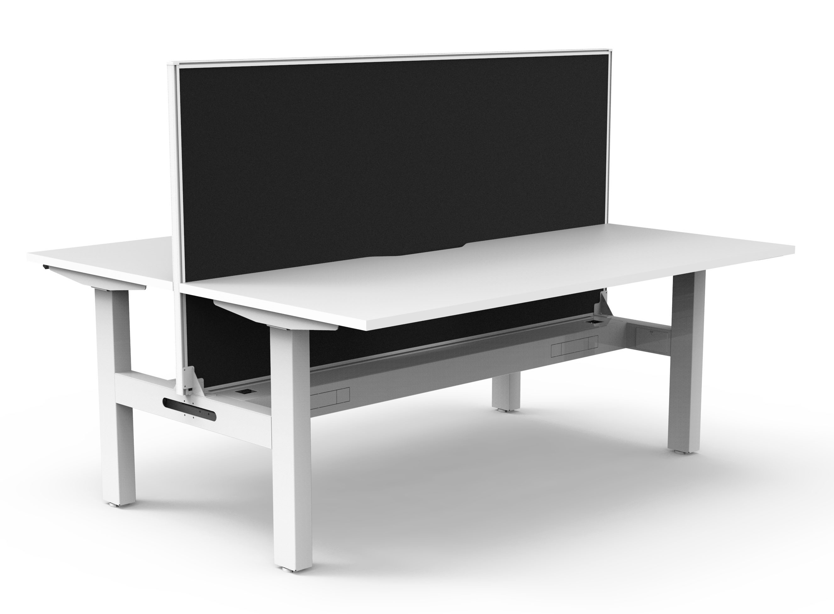 Boost Static Double Sided Workstation - With Screen